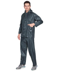Bimla Traders Men's Waterproof and Lightweight Hood Raincoat With pocket and bag | Solid | Comfortable | Modern