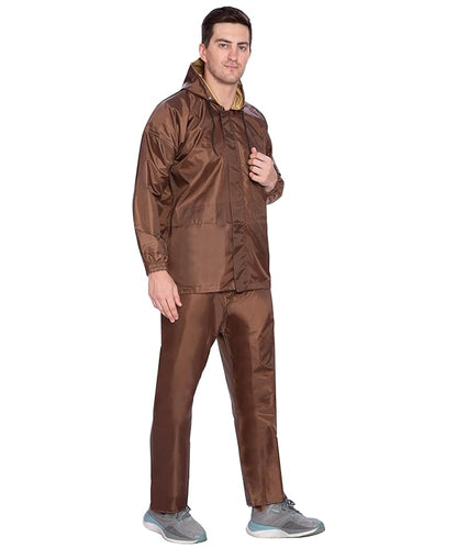 Btag Men's Lightweight and Waterproof Hood Raincoat
