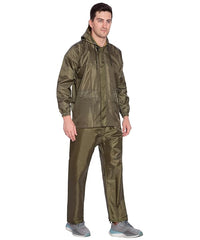 Bimla Traders Men's Lightweight and Waterproof Hood Raincoat With pocket and bag | Solid | Comfortable | Modern