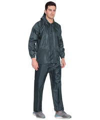 Bimla Traders Men's Lightweight and Waterproof Hood Raincoat With pocket and bag | Solid | Comfortable | Modern