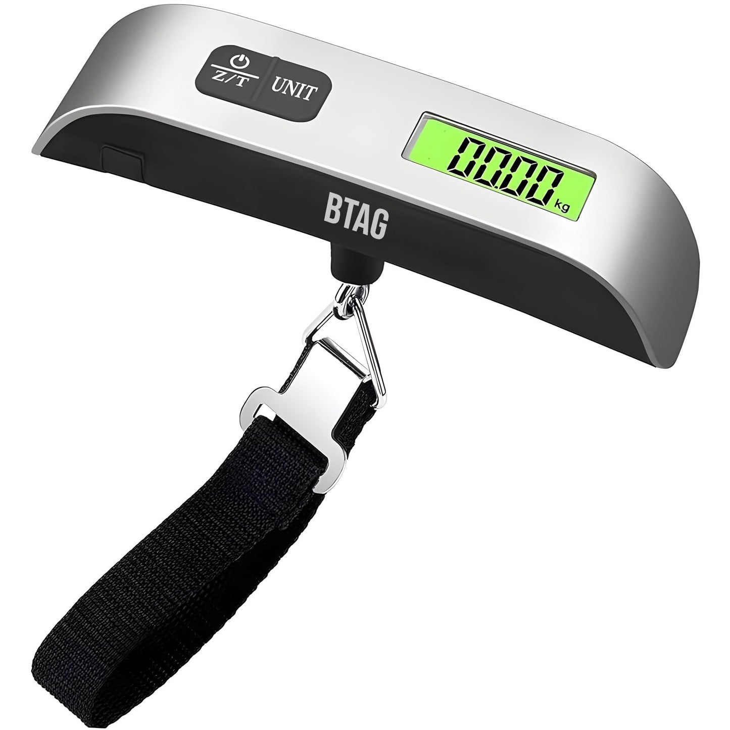 Bimla Traders Electronic Portable Digital LED Screen Luggage Weighing Scale|Handheld Travel Weight Measuring Scale for Suitcases, Bags&Baggage, 50 kg/110 Lb For Multi-Purpose Use. Pack of 1 (JY-29)