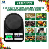 Bimla Traders Digital Kitchen Food Weighing Scale For Healthy Living, Home Baking, Cooking, Fitness & Balanced Diet.