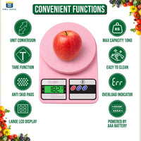 Bimla Traders Digital Kitchen Food Weighing Scale For Healthy Living, Home Baking, Cooking, Fitness & Balanced Diet.