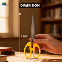 Bimla Traders Stainless Steel Multicoloured Scissors Set Different Sizes for Household,Home & Kitchen, Office, Art & Craft, Sewing, Cloth Cutting