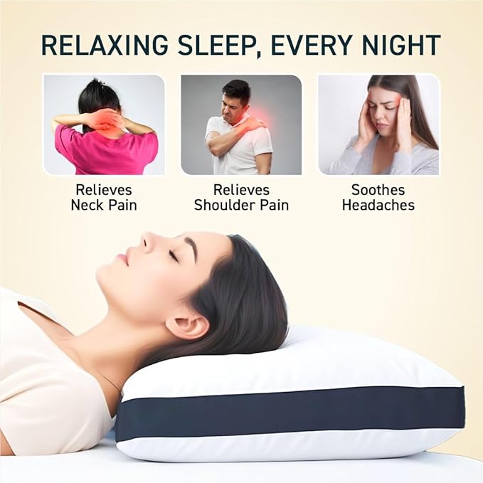 Btag Orthopedic Memory Foam Pillow | Cervical Pillow