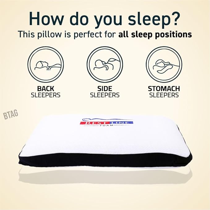 Btag Orthopedic Memory Foam Pillow | Cervical Pillow