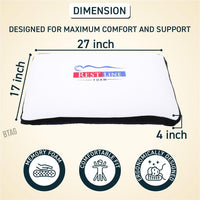 Bimla Traders Orthopedic Memory Foam Pillow | Cervical Pillow