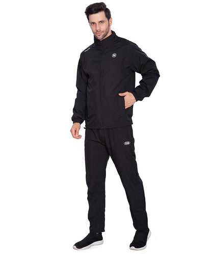 Btag Men's Solid Polyester Full Zip Sportswear Regular Fit Track Suit Sets