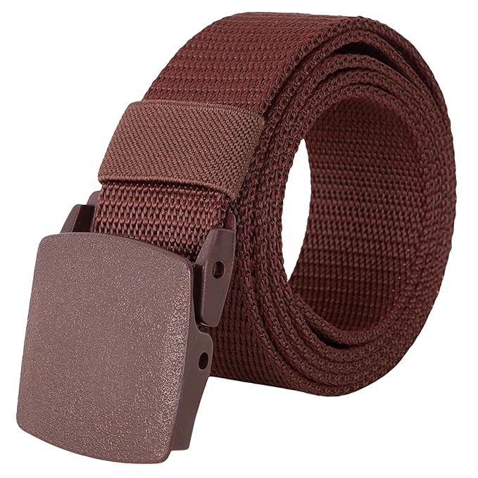 Btag Men's Canvas Reversible Waist Belt, Fits on upto 40 Inches Waist Size | Pack of 1