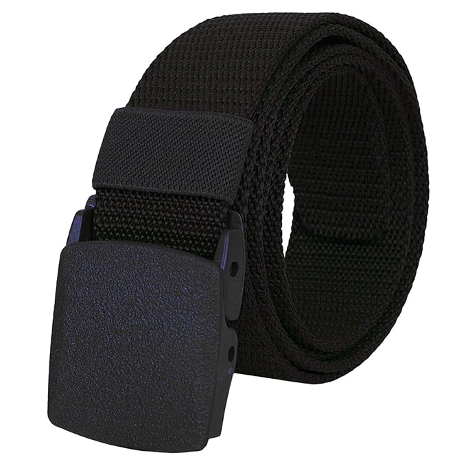 Btag Men's Canvas Reversible Waist Belt, Fits on upto 40 Inches Waist Size | Pack of 1