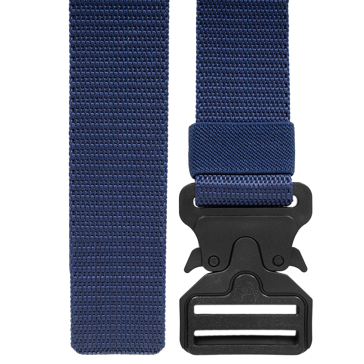 Bimla Traders Men's Synthetic Belt Wide Nylon Military Style Tactical Canvas Waist Belt With Buckle