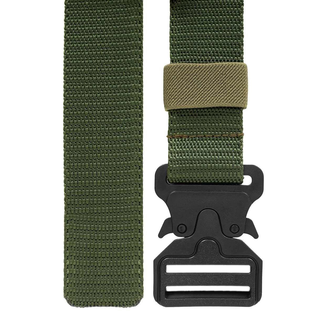 Bimla Traders Men's Synthetic Belt Wide Nylon Military Style Tactical Canvas Waist Belt With Buckle