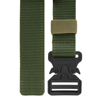 Bimla Traders Men's Synthetic Belt Wide Nylon Military Style Tactical Canvas Waist Belt With Buckle