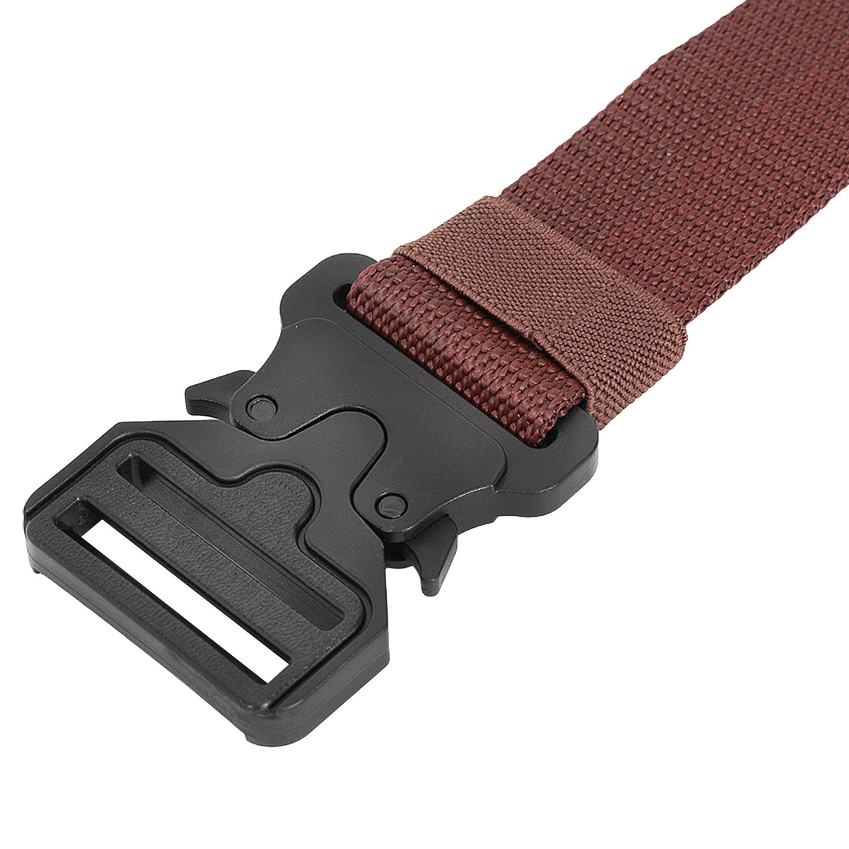 Bimla Traders Men's Synthetic Belt Wide Nylon Military Style Tactical Canvas Waist Belt With Buckle