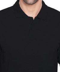 Bimla Traders Men's Regular Fit Polo Neck Half Sleeve Solid Premium T-Shirt | Pack of 1