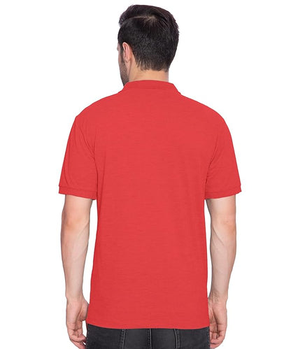 BTfash Men's Regular Fit Polo Neck Half Sleeve Solid Premium T-Shirt | Pack of 1