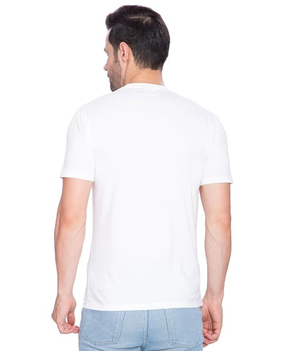 Btag Men's Cotton Round Neck Half Sleeve Solid Basic T-Shirt | Pack of 1