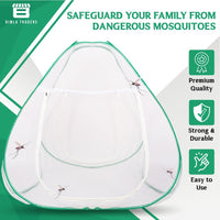 Bimla Traders 100% Polyester Mosquito Net – Premium Insect Protection, Strong, Portable & Durable