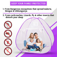 Bimla Traders 100% Polyester Mosquito Net – Premium Insect Protection, Strong, Portable & Durable