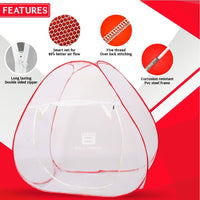 Bimla Traders 100% Polyester Mosquito Net – Premium Insect Protection, Strong, Portable & Durable
