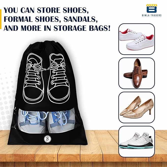 Btag Shoes Bag for Travel & Storage organizer for Men & Women | Travel Accessories | Shoe Organizer | Shoe Cover for Travel Essentials