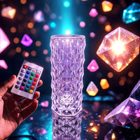 Crystal Table Desk Lamp