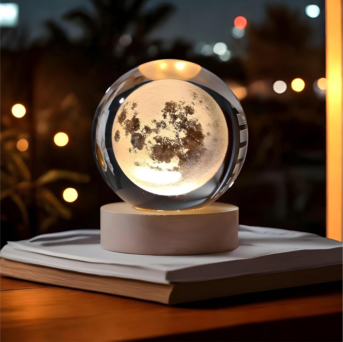 Crystal Moon Lamp A Perfect Valentine day gift