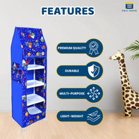 Bimla Traders Baby Almirah Kids Storage Organizer for Clothes,Books,Shoes,Toys Wardrobe for Multipurpose Collapsible