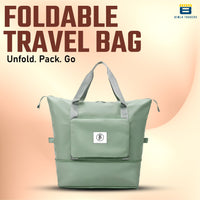 BTfash Waterproof Foldable Travel Bag for Women | 41 Liters Capacity | Shoulder Bags | Hand Bag for Ladies Personal Items Expandable Travel Bag, Carry Weekender Luggage for Travelling