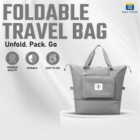 BTfash Waterproof Foldable Travel Bag for Women | 41 Liters Capacity | Shoulder Bags | Hand Bag for Ladies Personal Items Expandable Travel Bag, Carry Weekender Luggage for Travelling