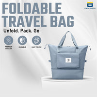 BTfash Waterproof Foldable Travel Bag for Women | 41 Liters Capacity | Shoulder Bags | Hand Bag for Ladies Personal Items Expandable Travel Bag, Carry Weekender Luggage for Travelling