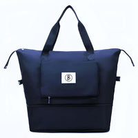 Bimla Traders Waterproof Foldable Travel Bag for Women | 41 Liters Capacity | Shoulder Bags | Hand Bag for Ladies Personal Items Expandable Travel Bag, Carry Weekender Luggage for Travelling