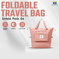 BTfash Waterproof Foldable Travel Bag for Women | 41 Liters Capacity | Shoulder Bags | Hand Bag for Ladies Personal Items Expandable Travel Bag, Carry Weekender Luggage for Travelling
