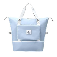 Bimla Traders Waterproof Foldable Travel Bag for Women | 41 Liters Capacity | Shoulder Bags | Hand Bag for Ladies Personal Items Expandable Travel Bag, Carry Weekender Luggage for Travelling