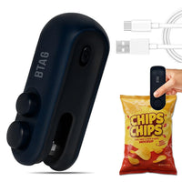 Bimla Traders USB Rechargeable Mini Bag Sealer – Portable Heat Sealer for Plastic & Snack Bags with Safety Lock, Compact & Lightweight – Ideal for Kitchen Storage, Travel & Home Use. Pack of 1