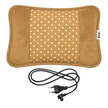 Btag Electric Heating Pad with Soft Polka Dot Cover Hot Water Bag for Pain Relief |Heating Bag Electric |Warm Bag for Pain Relief|Winter Heating pad | Fast Heating