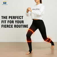 Bimla Traders Women Winter Fur Leggings | Light Winter Thermal Leggings for 18-28°C | Soft Fleece-Lined Stretch Winter Wear Bottoms