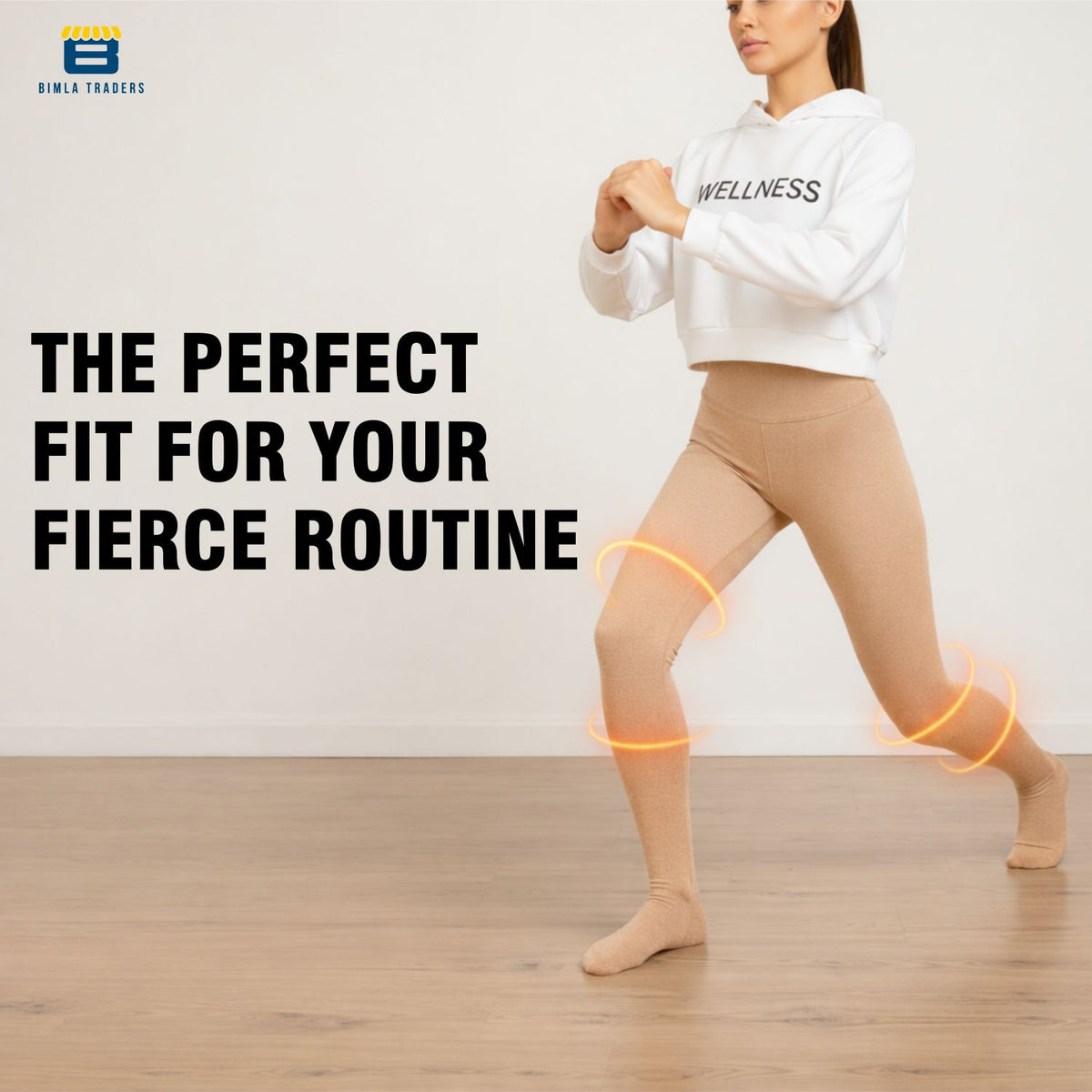 Bimla Traders Women Winter Fur Leggings | Mild Winter Thermal Leggings for 10-18°C | Soft Fleece-Lined Stretch Winter Wear Bottoms