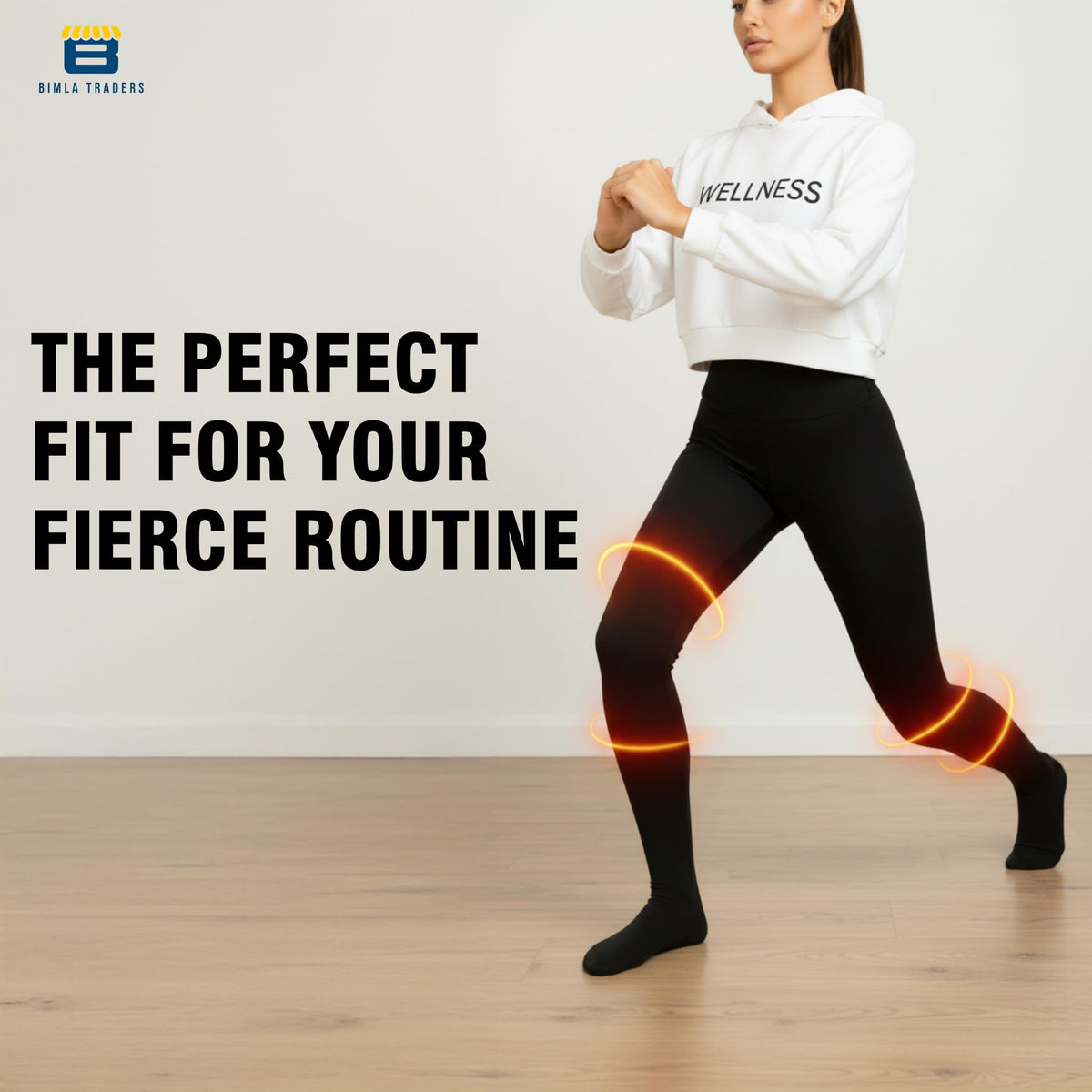 Bimla Traders Women Winter Fur Leggings | Mild Winter Thermal Leggings for 10-18°C | Soft Fleece-Lined Stretch Winter Wear Bottoms