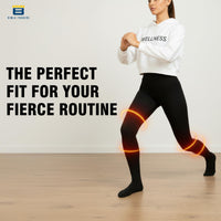 Bimla Traders Women Winter Fur Leggings | Mild Winter Thermal Leggings for 10-18°C | Soft Fleece-Lined Stretch Winter Wear Bottoms