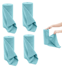 Btag Microfiber Tear-Away Reusable, Washable, 25x25cm 20 Pieces Cleaning Towels Roll – Premium, Super Absorbent Cloths for Kitchen, Car & Home