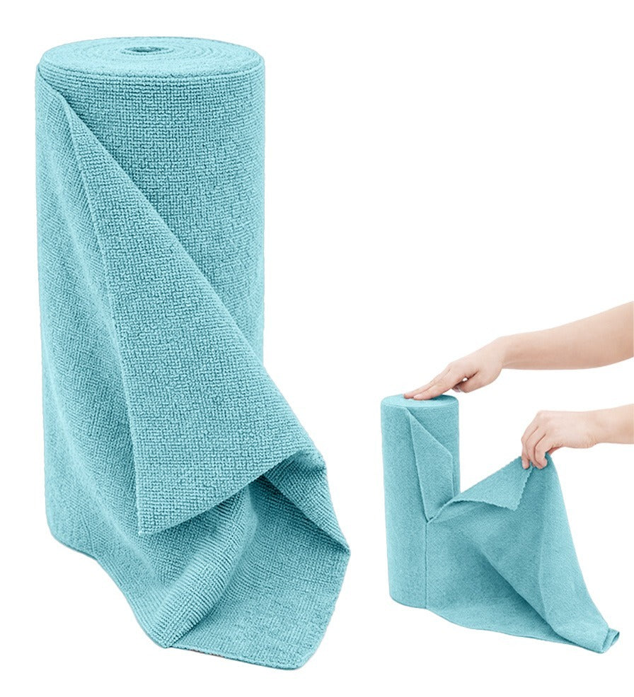 Btag Microfiber Tear-Away Reusable, Washable, 25x25cm 20 Pieces Cleaning Towels Roll – Premium, Super Absorbent Cloths for Kitchen, Car & Home