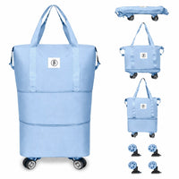 Bimla Traders Travel Duffle Bag with Wheels | Expandable & Waterproof Traveling Bag for Unisex (Pack of 1)