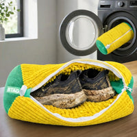 Bimla Traders Reusable Shoe Laundry Bag for Washing Machine & Dryer | Plush Zippered Washing Pouch for Sneakers, Baby Items & Delicates