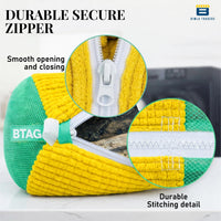 Bimla Traders Reusable Shoe Laundry Bag for Washing Machine & Dryer | Plush Zippered Washing Pouch for Sneakers, Baby Items & Delicates