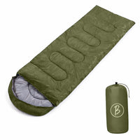 Bimla Traders Sleeping Bag for Camping & Travel | Regular Size Lightweight Sleeping Bag (1kg) | Comfortable, Easy to Carry & Store. Pack of 1
