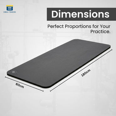 Bimla Traders Premium TPE Yoga Mat for Women & Men | Anti-Slip Exercise & Gym Mat for Home Workouts | Lightweight & Durable
