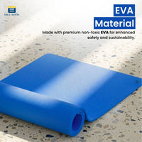 Bimla Traders Premium EVA Yoga Mat for Women & Men | Anti-Slip Exercise & Gym Mat for Home Workouts | Lightweight & Durable