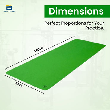 Bimla Traders Premium EVA Yoga Mat for Women & Men | Anti-Slip Exercise & Gym Mat for Home Workouts | Lightweight & Durable