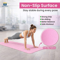 Bimla Traders Premium EVA Yoga Mat for Women & Men | Anti-Slip Exercise & Gym Mat for Home Workouts | Lightweight & Durable